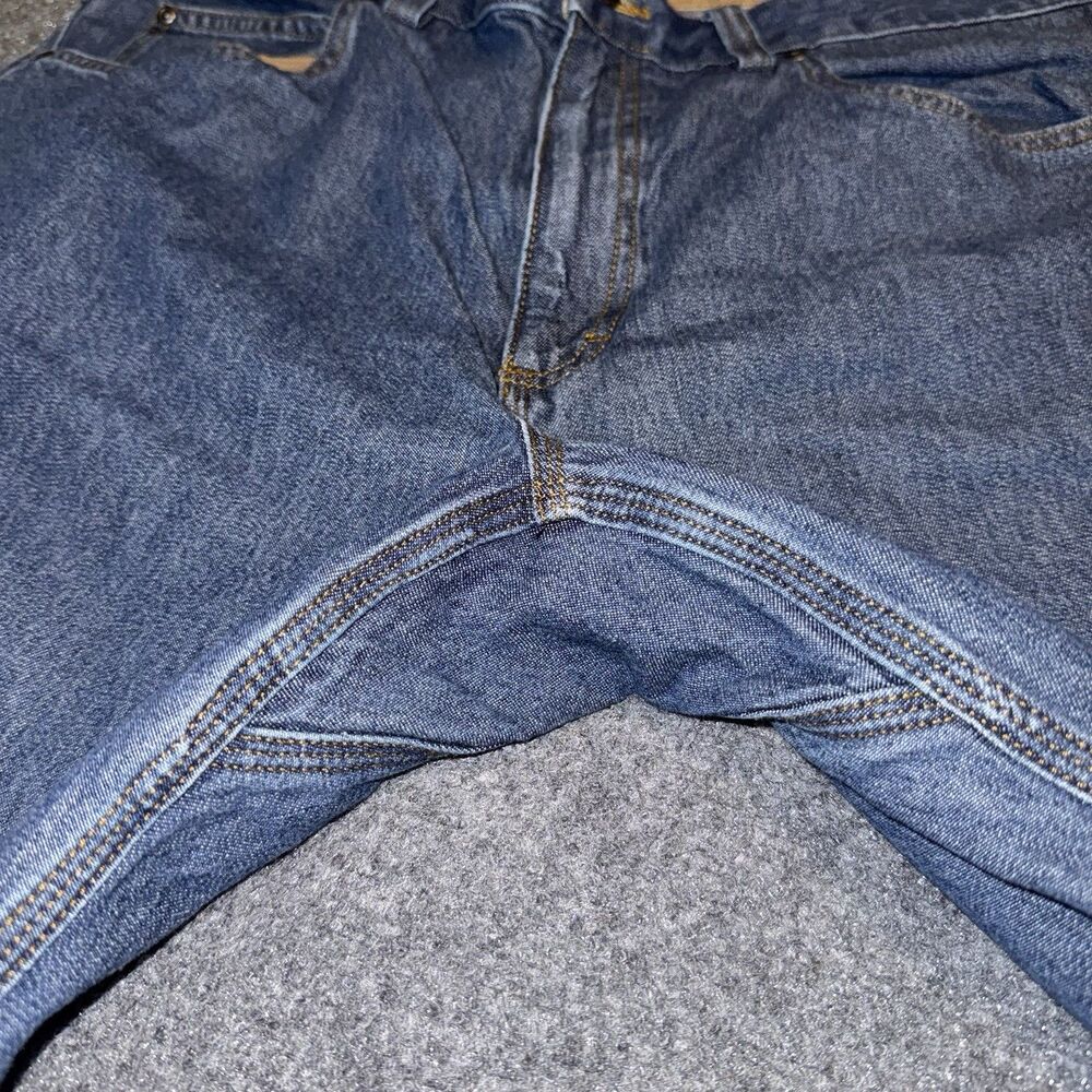 Duluth Trading Midweight Ballroom Jeans Mens Size 38x30 5 Pocket Cotton Denim - Picture 5 of 9